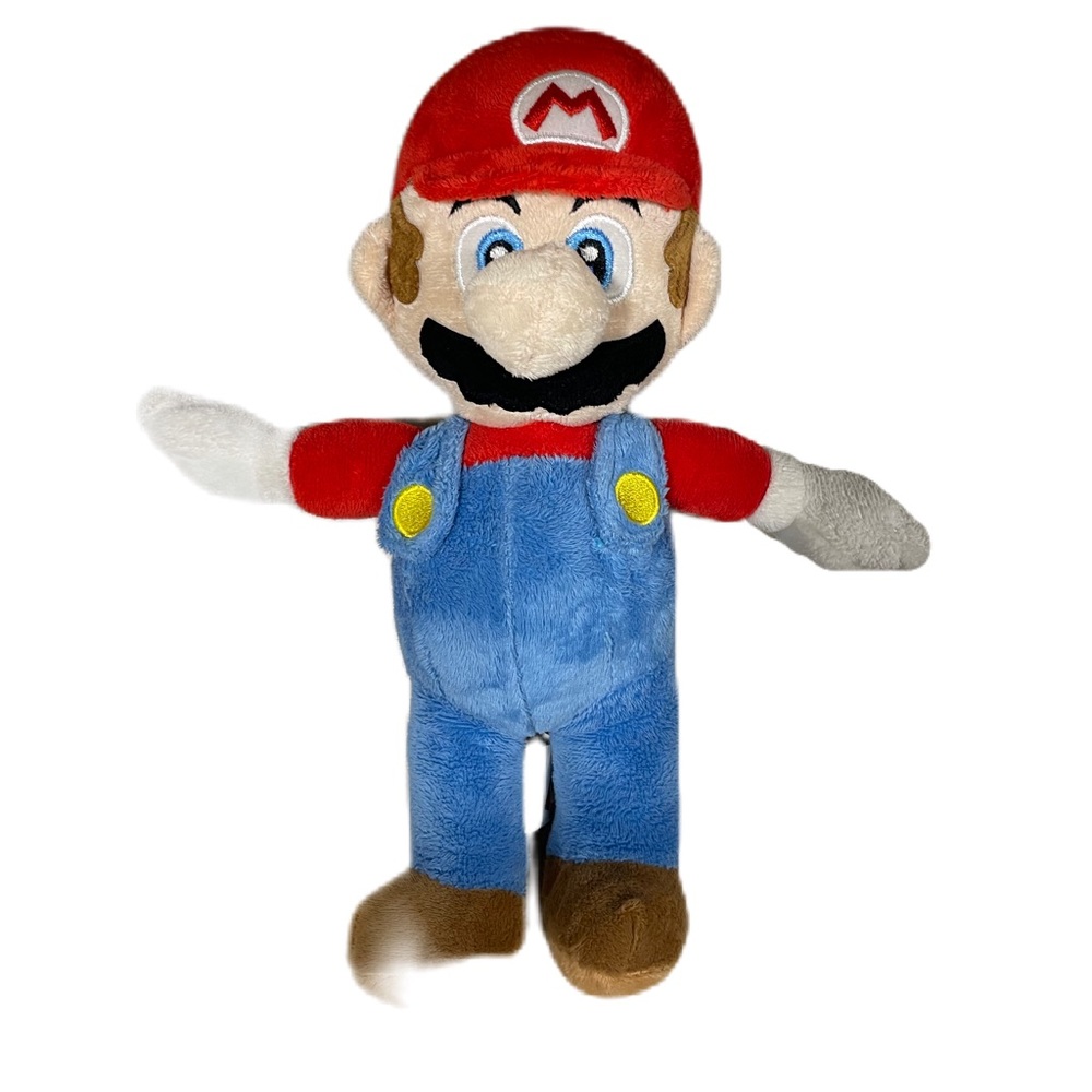 Nintendo Super Mario 11” Plush Stuffed Toy Video Game Character